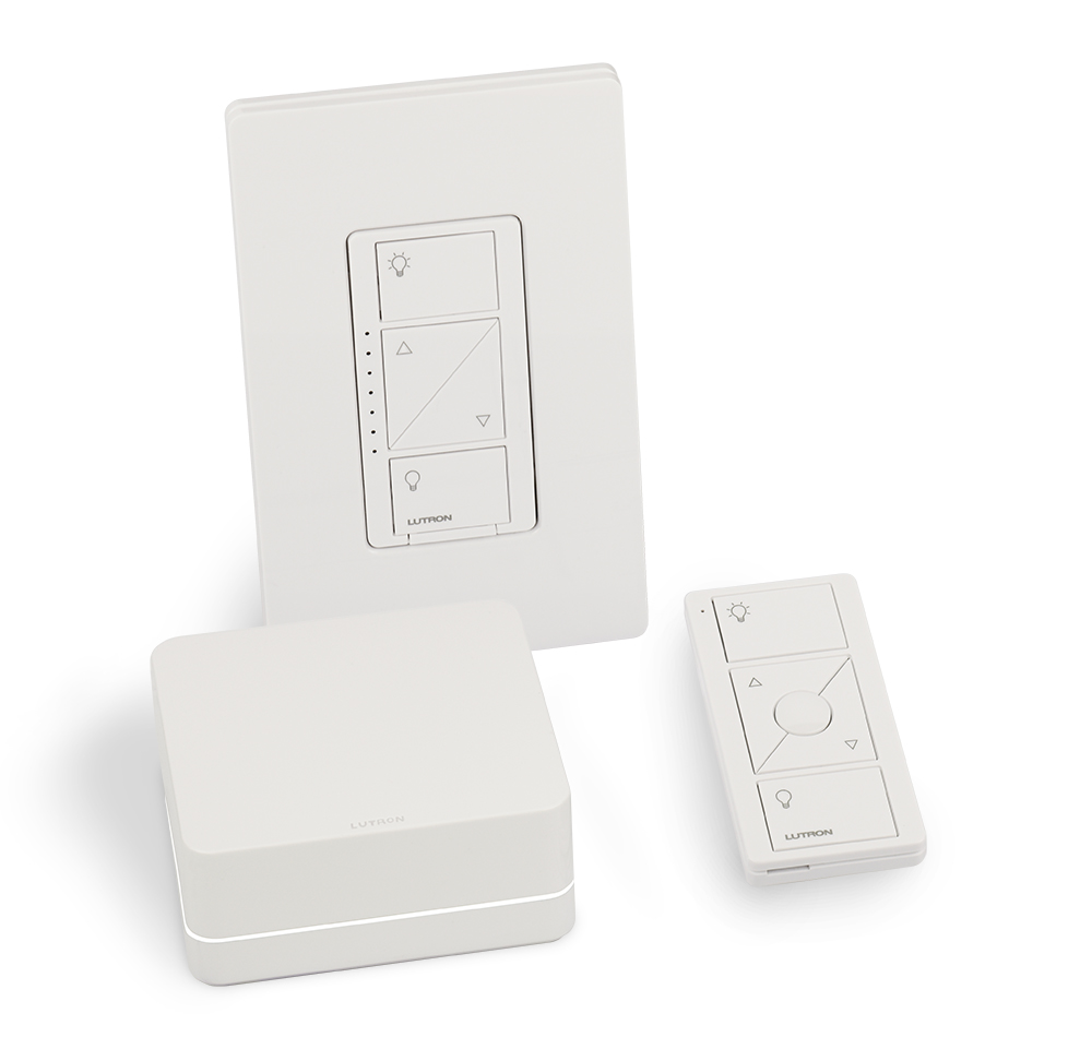 LUTRON PBDGPROPKG1WC Caseta Wireless Repeater Smart Bridge PRO Kit