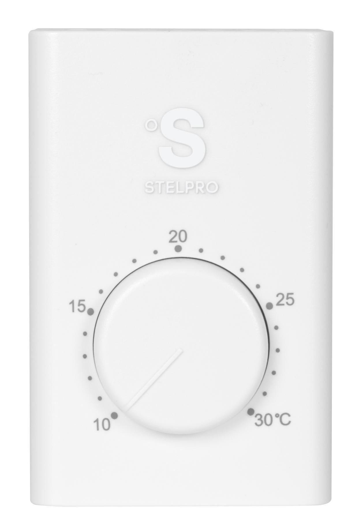 STELPRO SWT1C Wall Thermostat 1Pole 22 A, 120/277 VAC