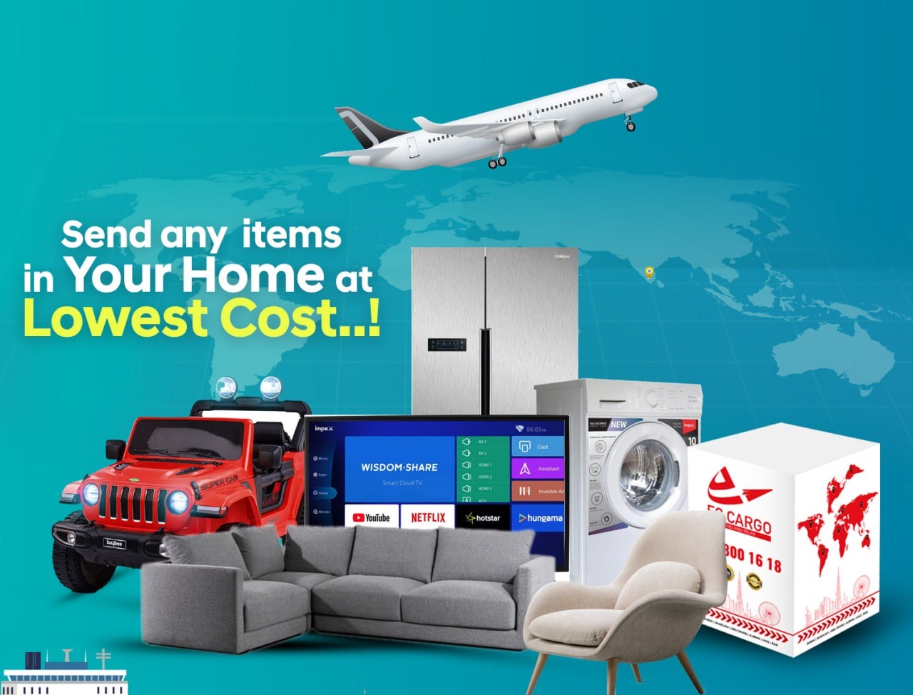 RELIABLE CARGO SERVICES IN DUBAI EC CARGO