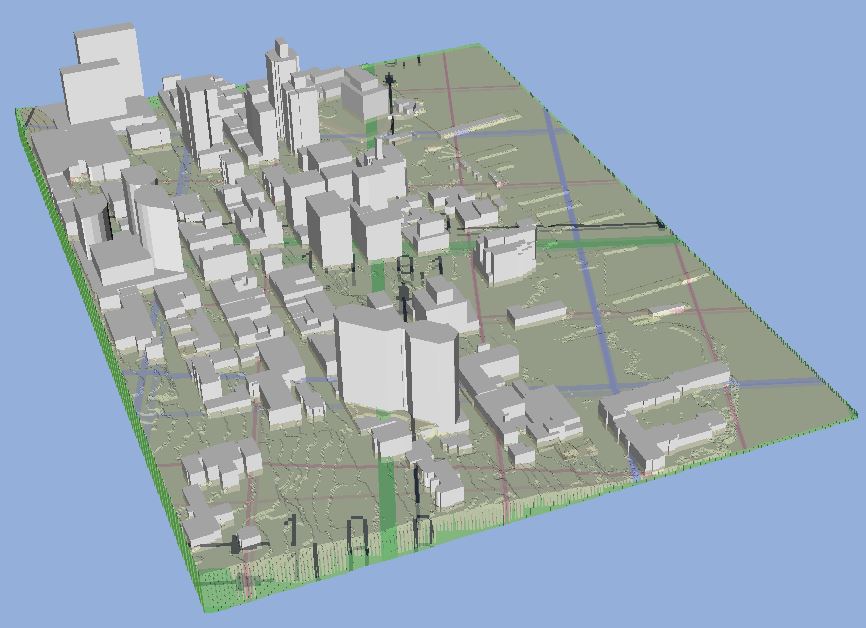 3D model of the Halifax Harbour Waterfront Esri Canada GIS Centres of