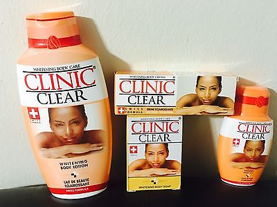 Clinic Clear Set lotion, Cream Tube, Oil and Soap – ECCMART
