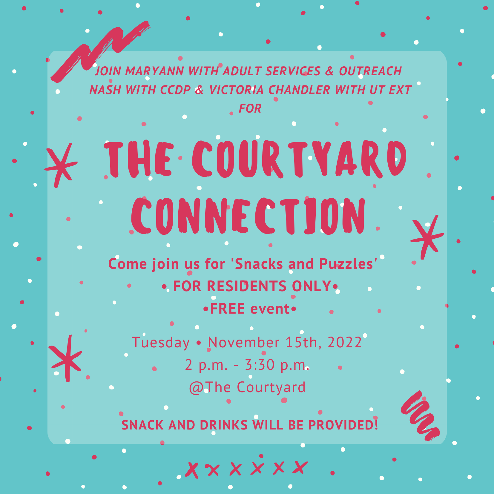 The Courtyard Connection ElizabethtonCarter County Public Library