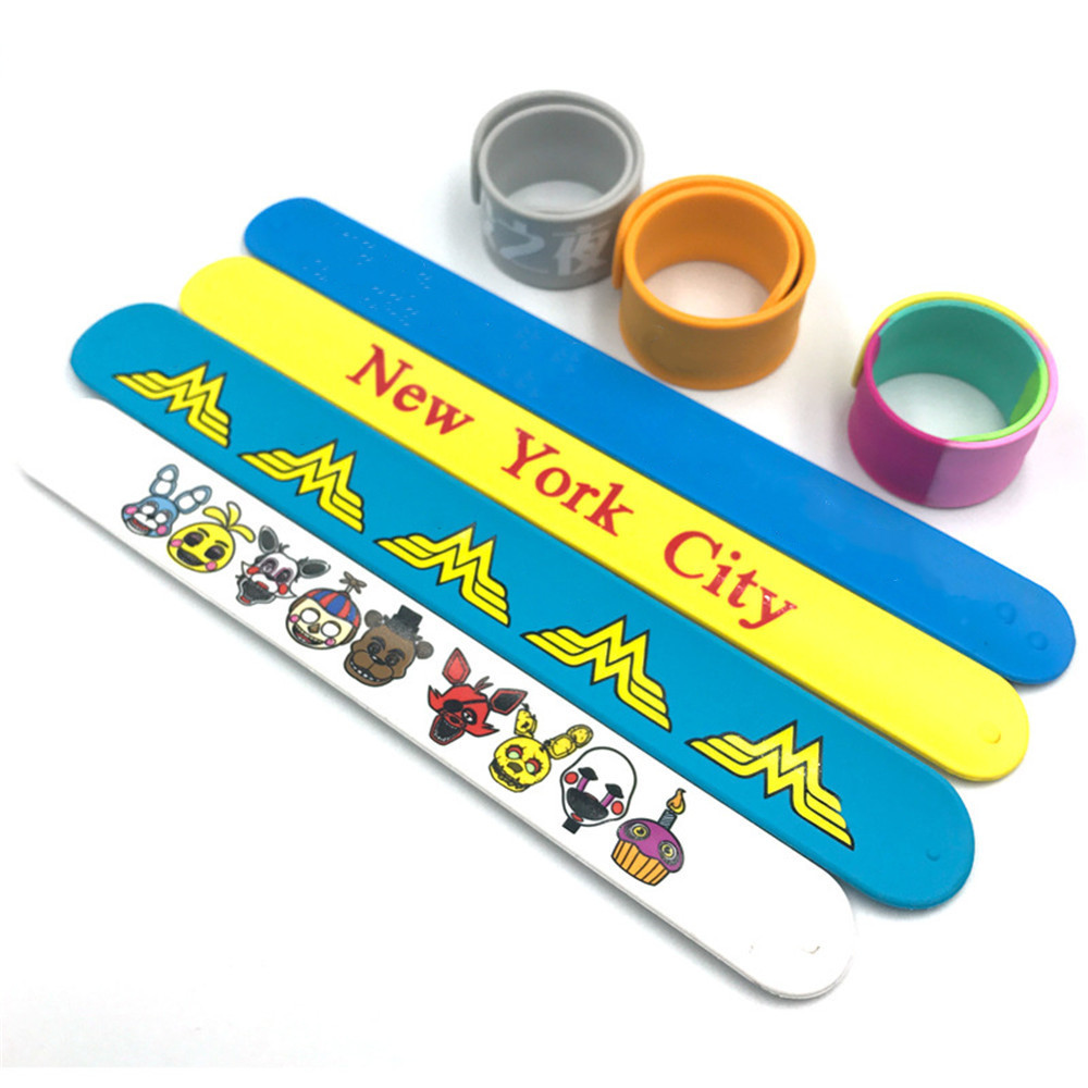 Personalized Silicone Slap Bracelets