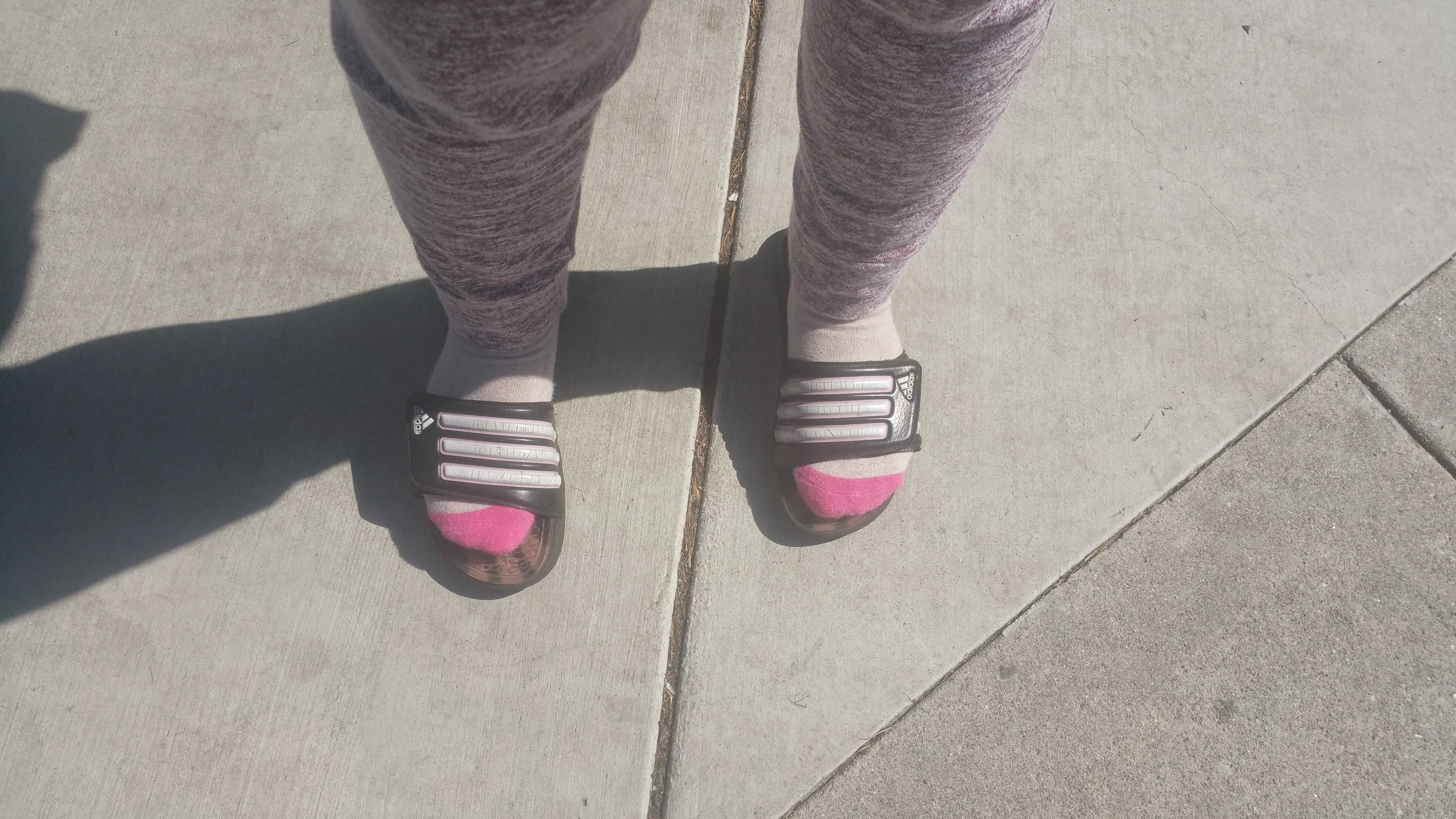 Socks and sandals make their stand for both fashion statements and