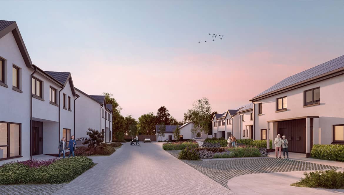 Springwell Brae New Build energiesprong Homes ECD Architects