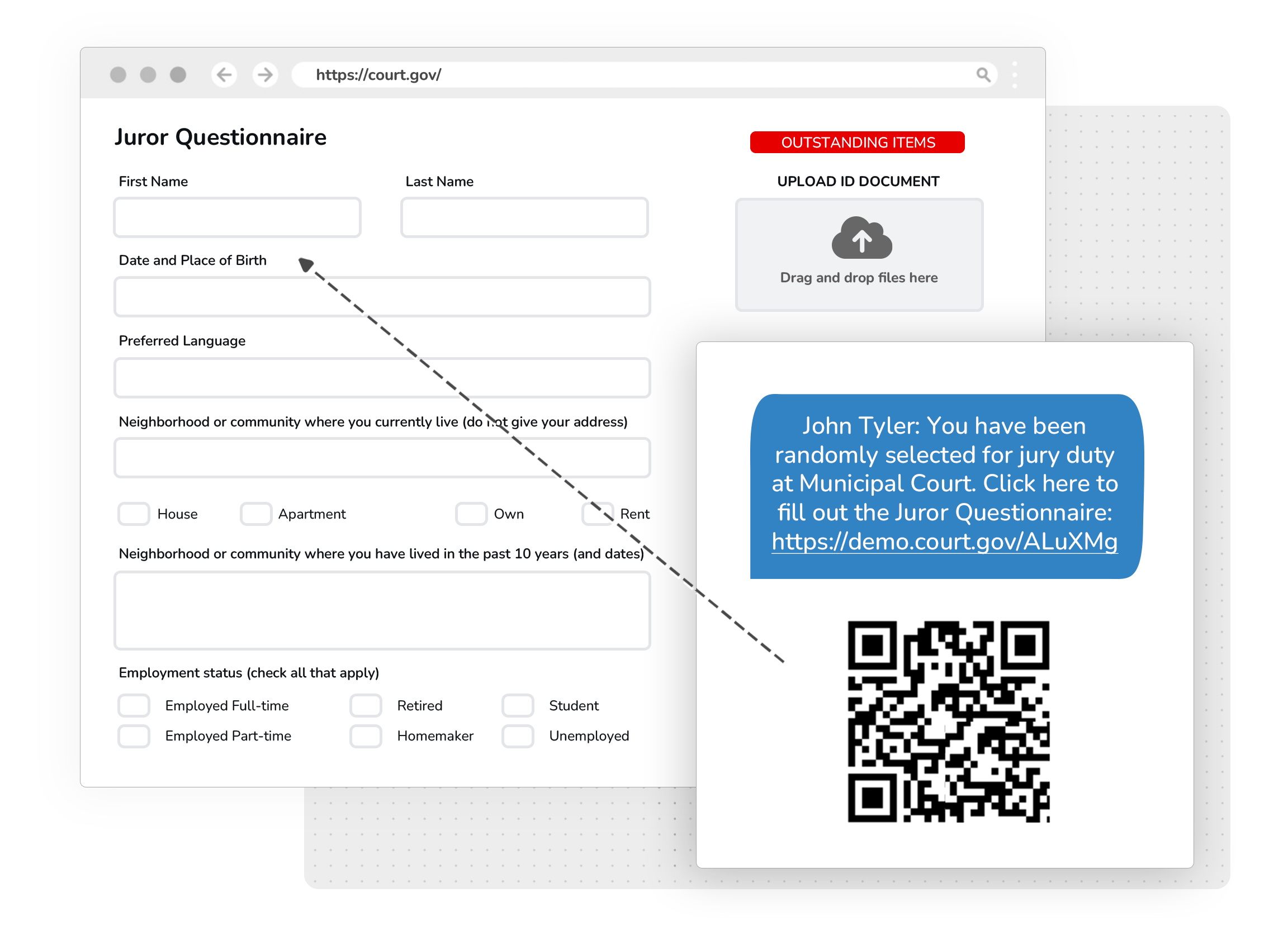 Jury Management, Selection, and Scheduling Software for Courts