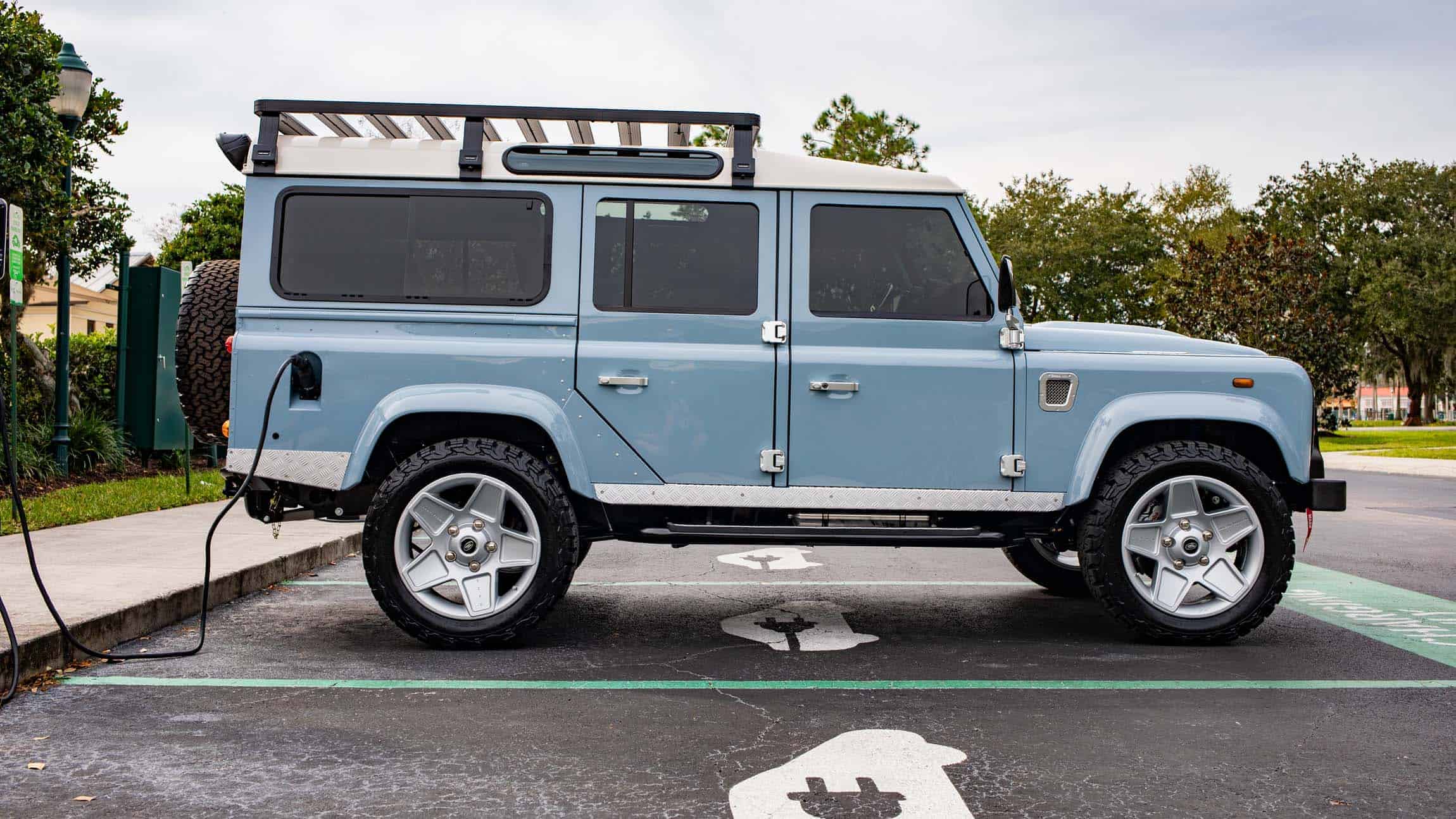 Electric Defender Land Rover Defender Electric by ECD