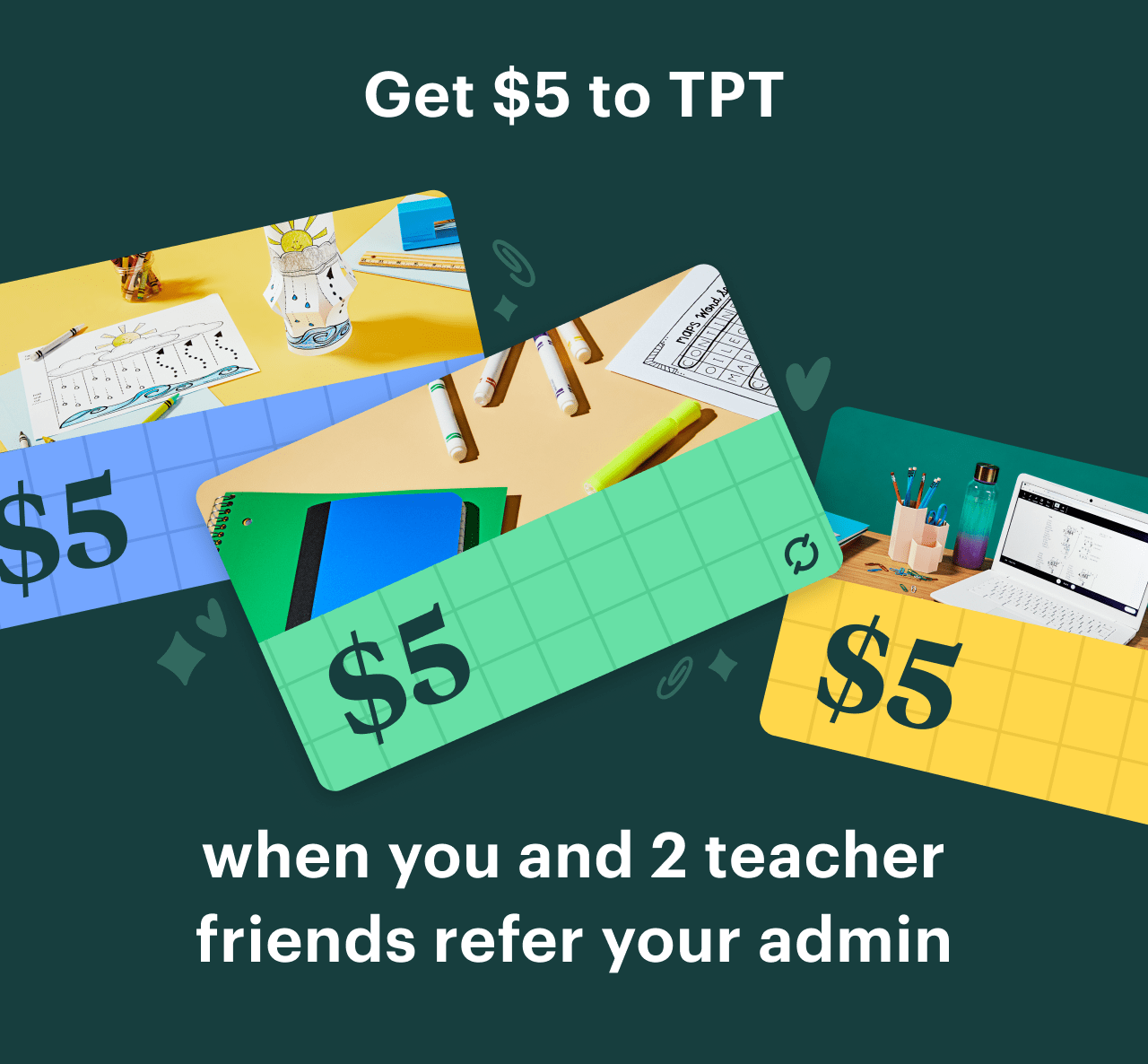 Want a 5 TPT gift card for you and your teacher friends? 🎁 Miss