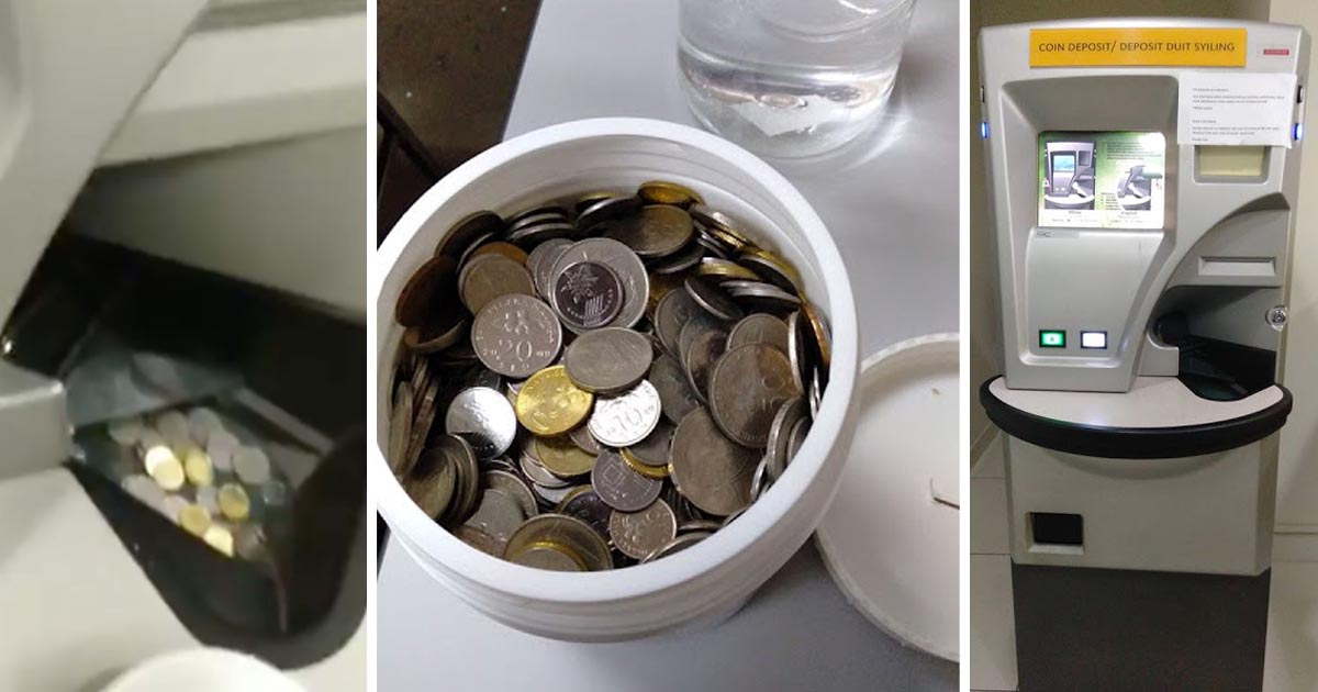 coin deposit machine bank islam Lucas Ross