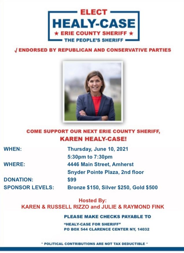 Fundraiser for Karen HealyCase Erie County Republican Committee