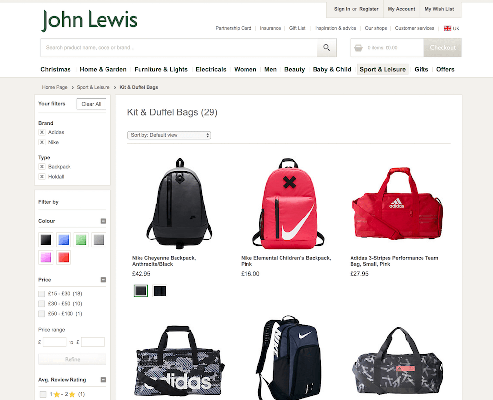 5 UX Best Practices For Powerful Retail Filters