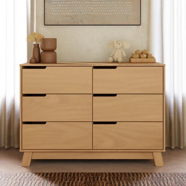 Babyletto Hudson 6Drawer Assembled Double Dresser Honey Kid's Stuff Superstore