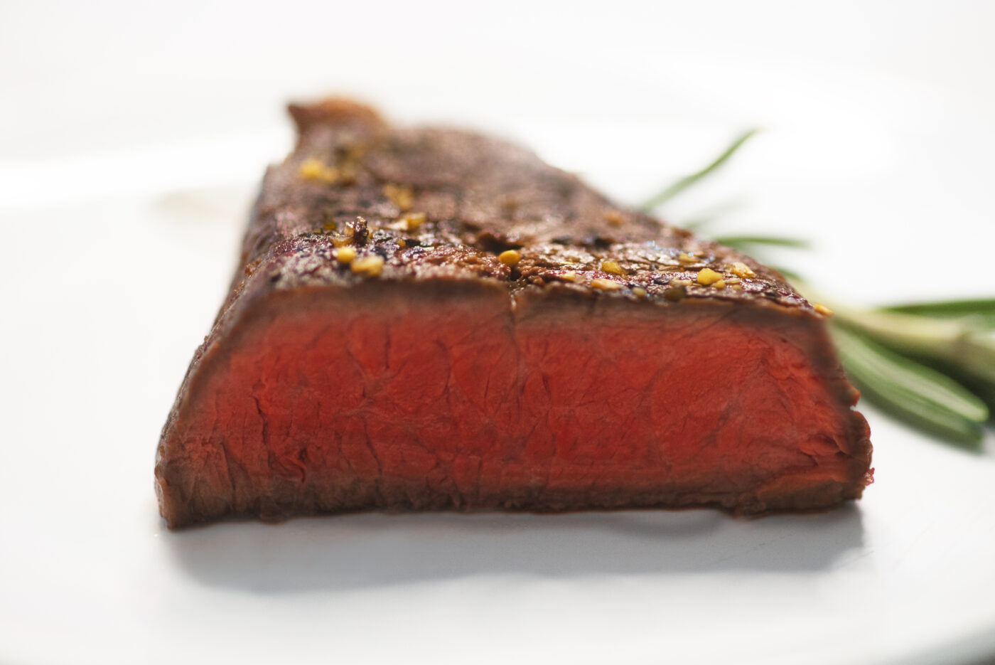 Reverse Seared Steak with Blue Cheese & Herb Compound Butter An Echo in the Kitchen