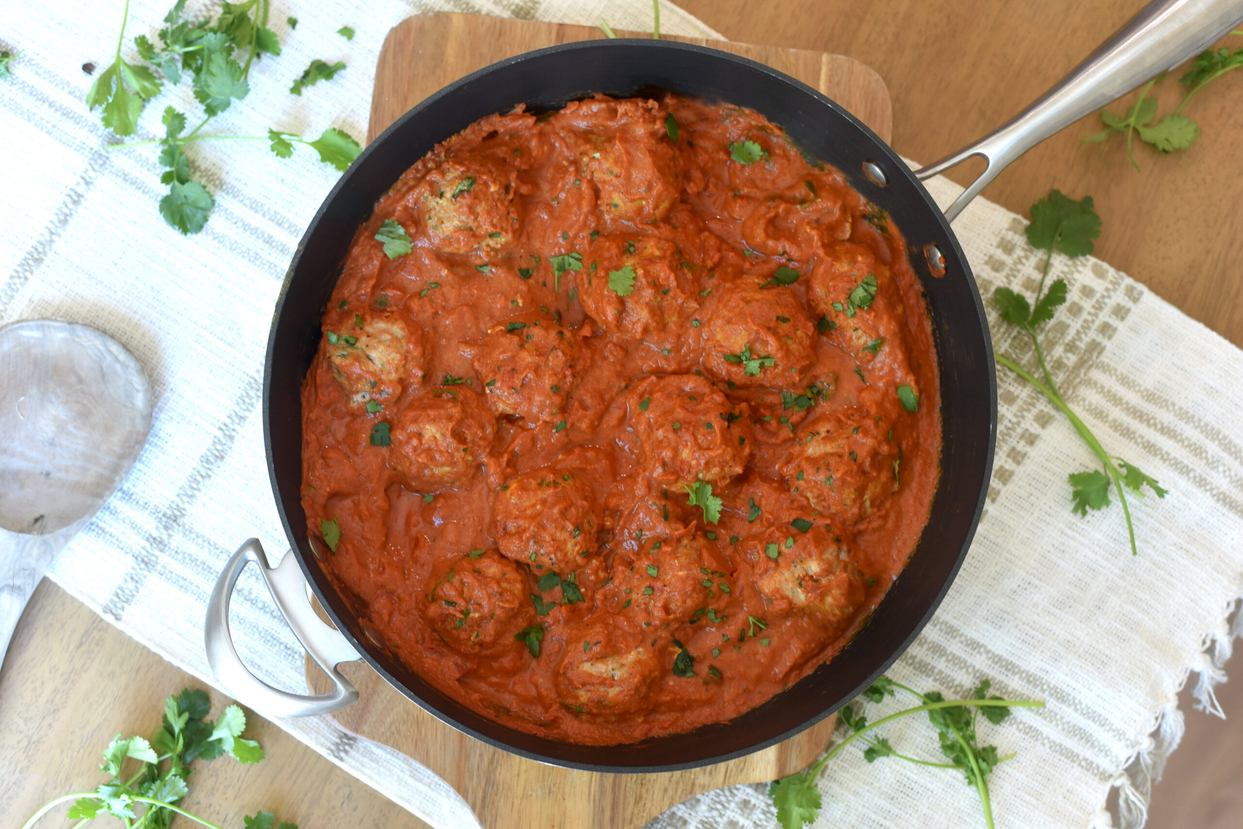 Tikka Masala Meatballs An Echo in the Kitchen
