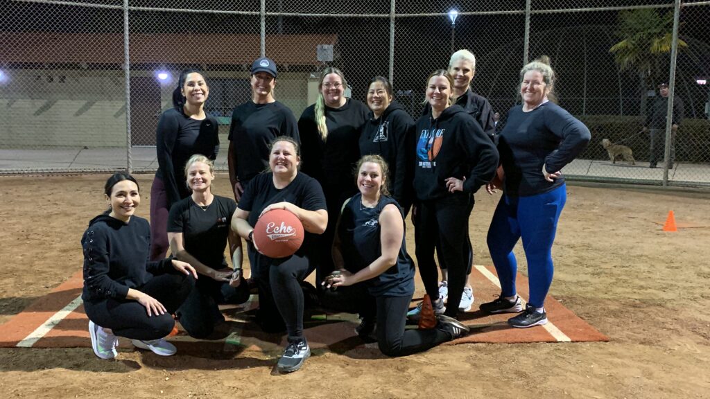 WOMENS Kickball Oceanside Starting Thursdays 1/25/2024 Echo Athletics