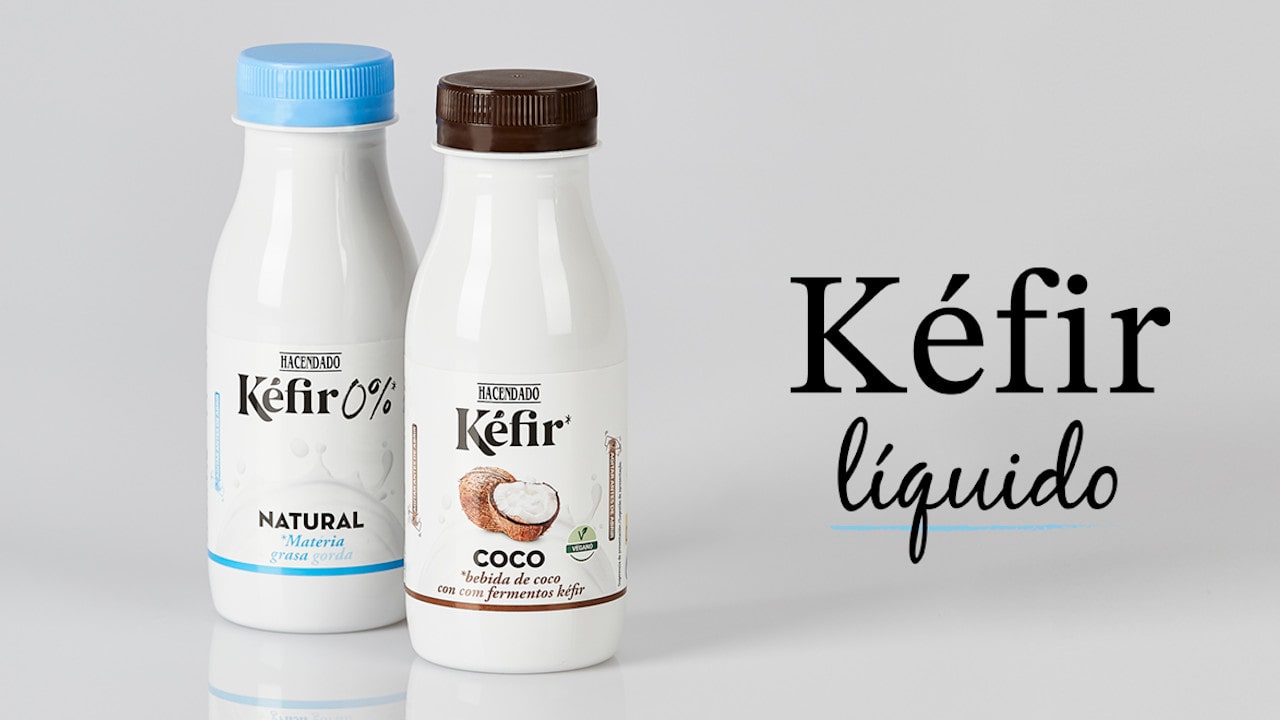 Mercadona aposta em novos Kéfir líquidos. Um deles é apto para veganos