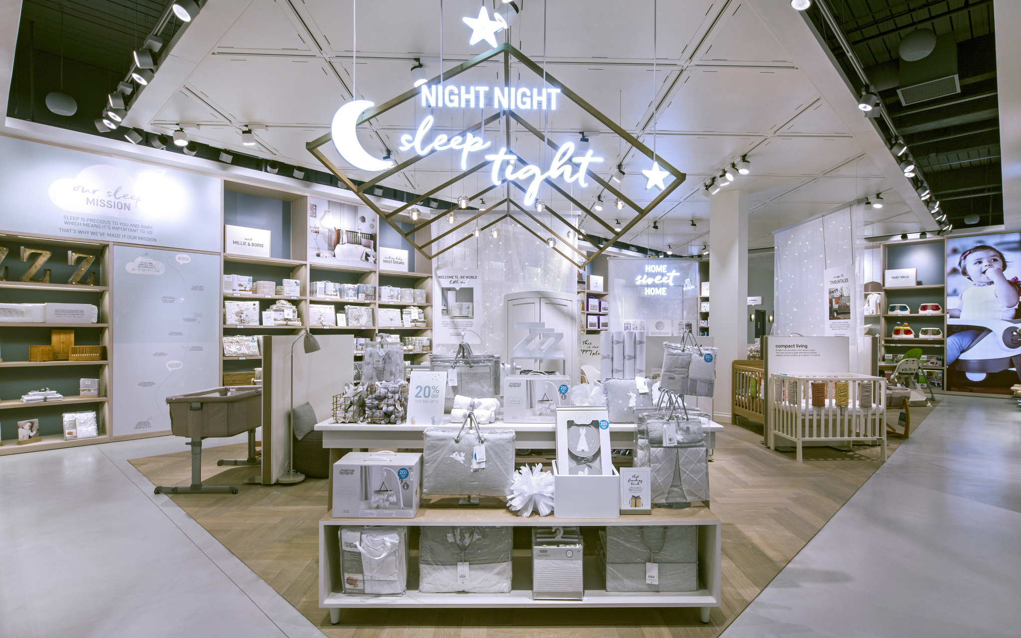Mamas & Papas, Westfield London Echochamber