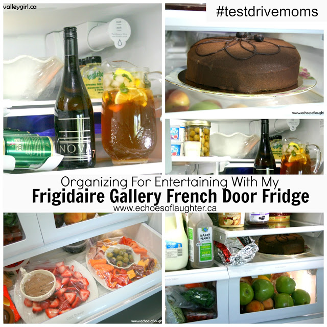 Organizing For Entertaining With My Frigidaire Gallery Fridge Echoes