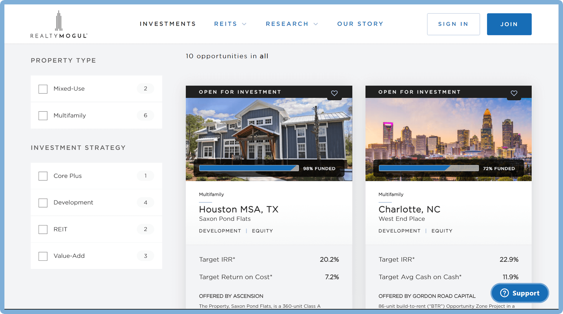 Realty Mogul Case Study Real Estate Investment Platform