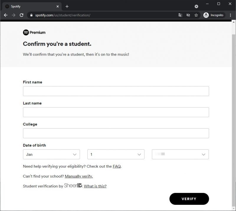 Spotify Can't Verify Student How to Renew Spotify Student Discount