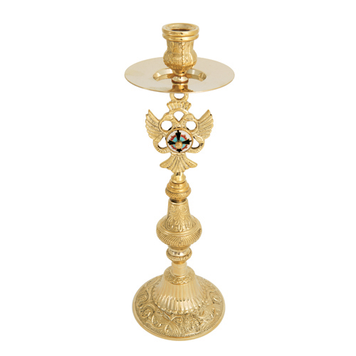 Brass Altar Candle Holder 419B