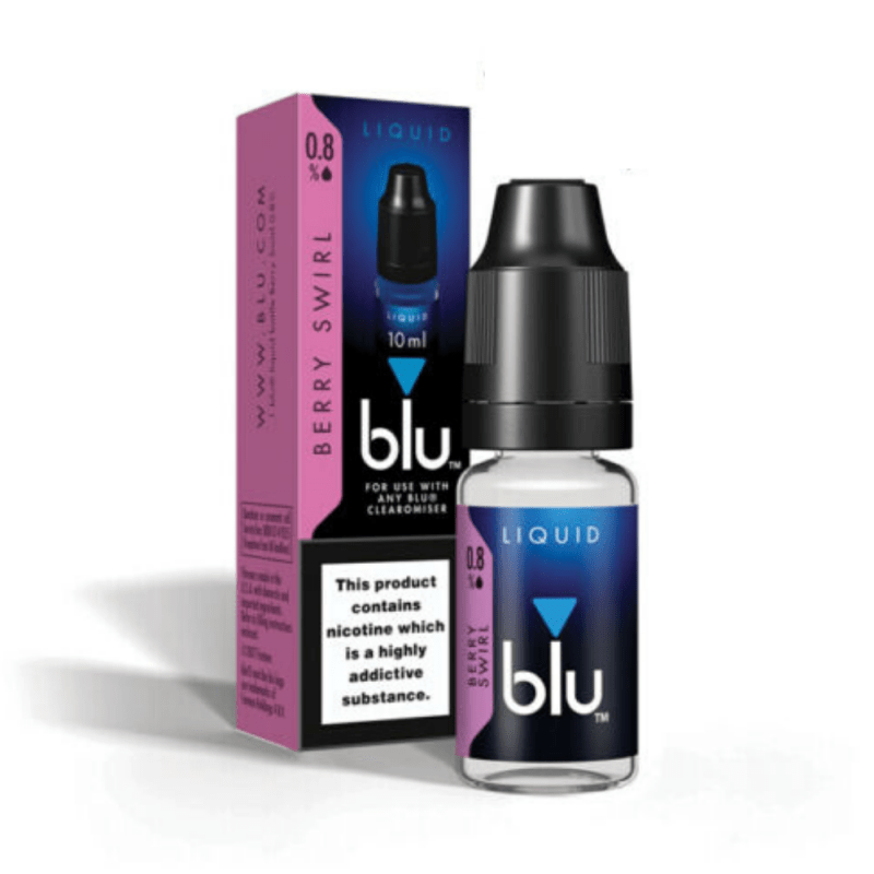 BLU Berry Swirl ELiquid How Many ELiquids 1 Bottle Nicotine Strength