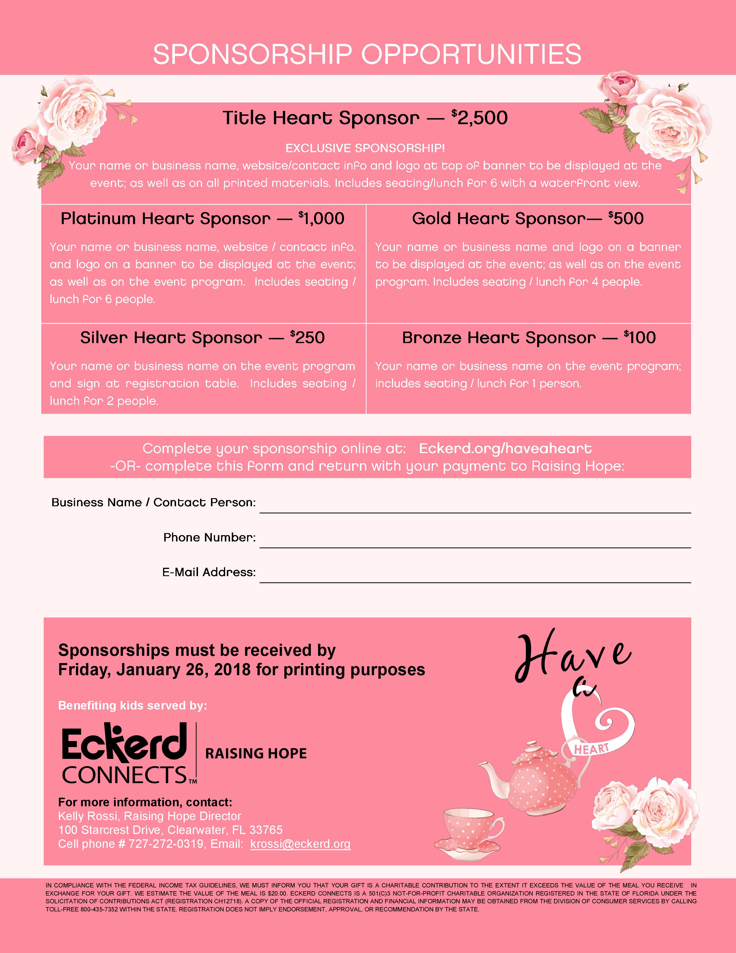 Sponsorship FLyer_2 Eckerd Connects