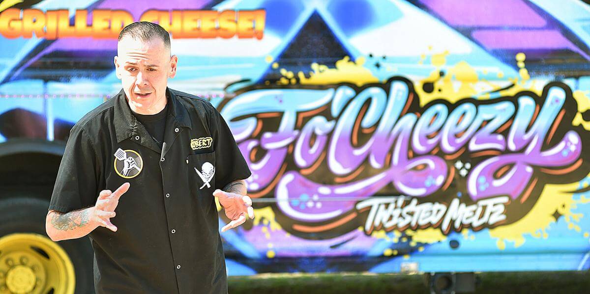 Chef Robert Hesse tells the story of his troubled past to ENiniHasse campers Eckerd Connects