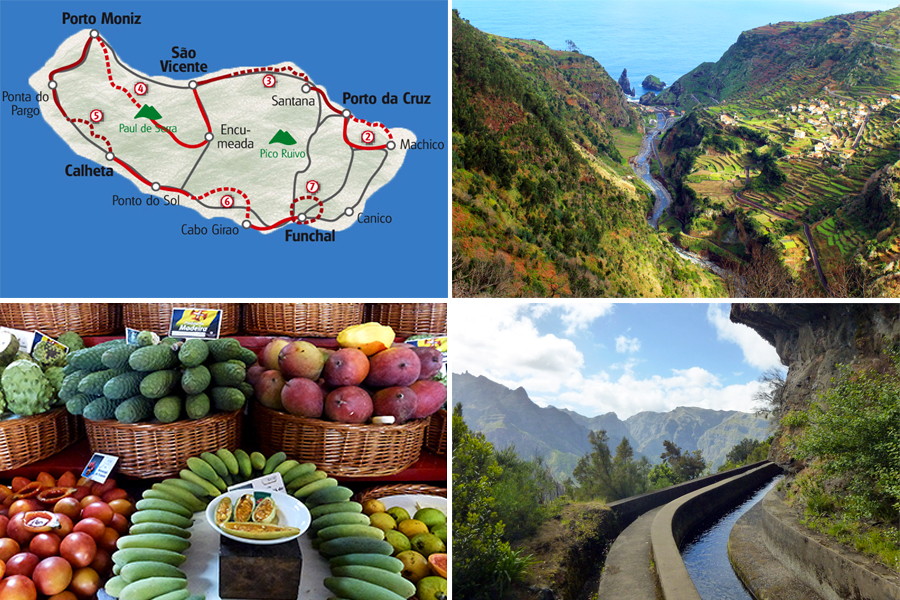 Het ideale wandelklimaat vind je op Madeira, eiland van de eeuwige lente