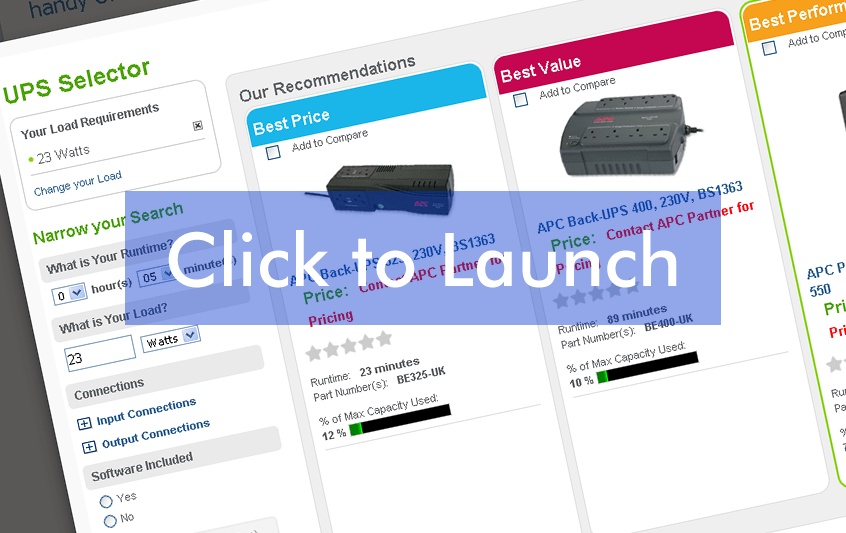 UPS Calculator Eclips