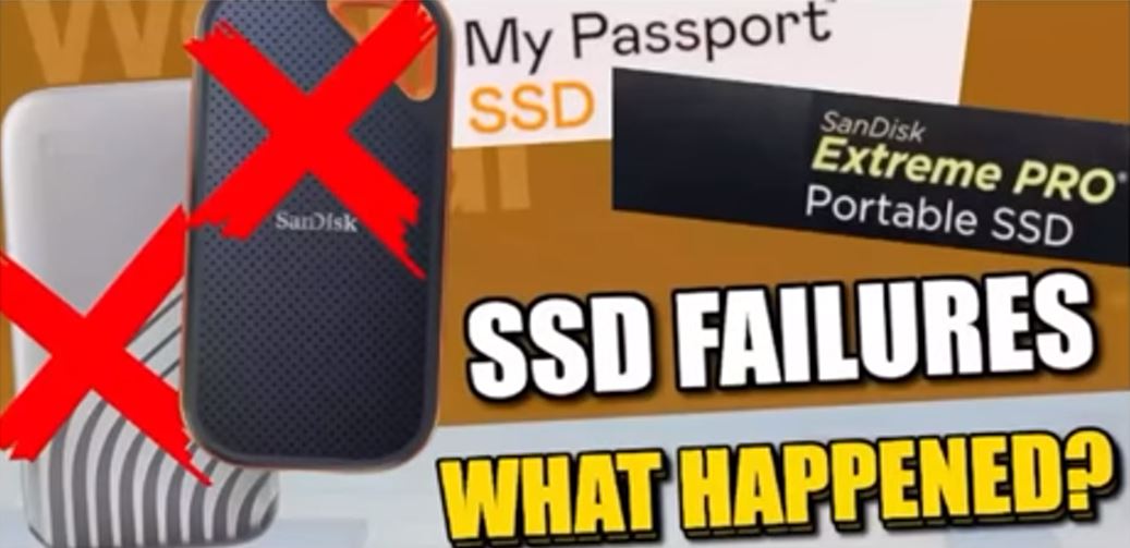 WD MyPassport and SanDisk Extreme Pro Solid State Drives Prone To Early Failure Lawsuit