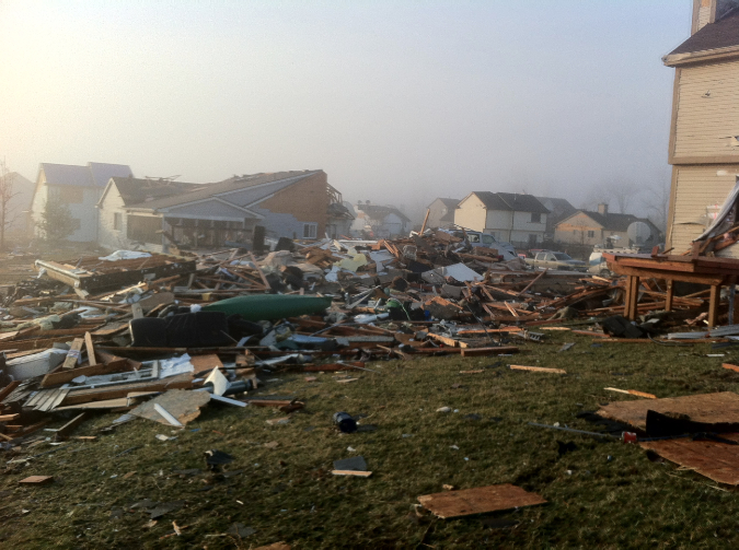 Dexter tornado leaves a path of devastation but no serious injuries or