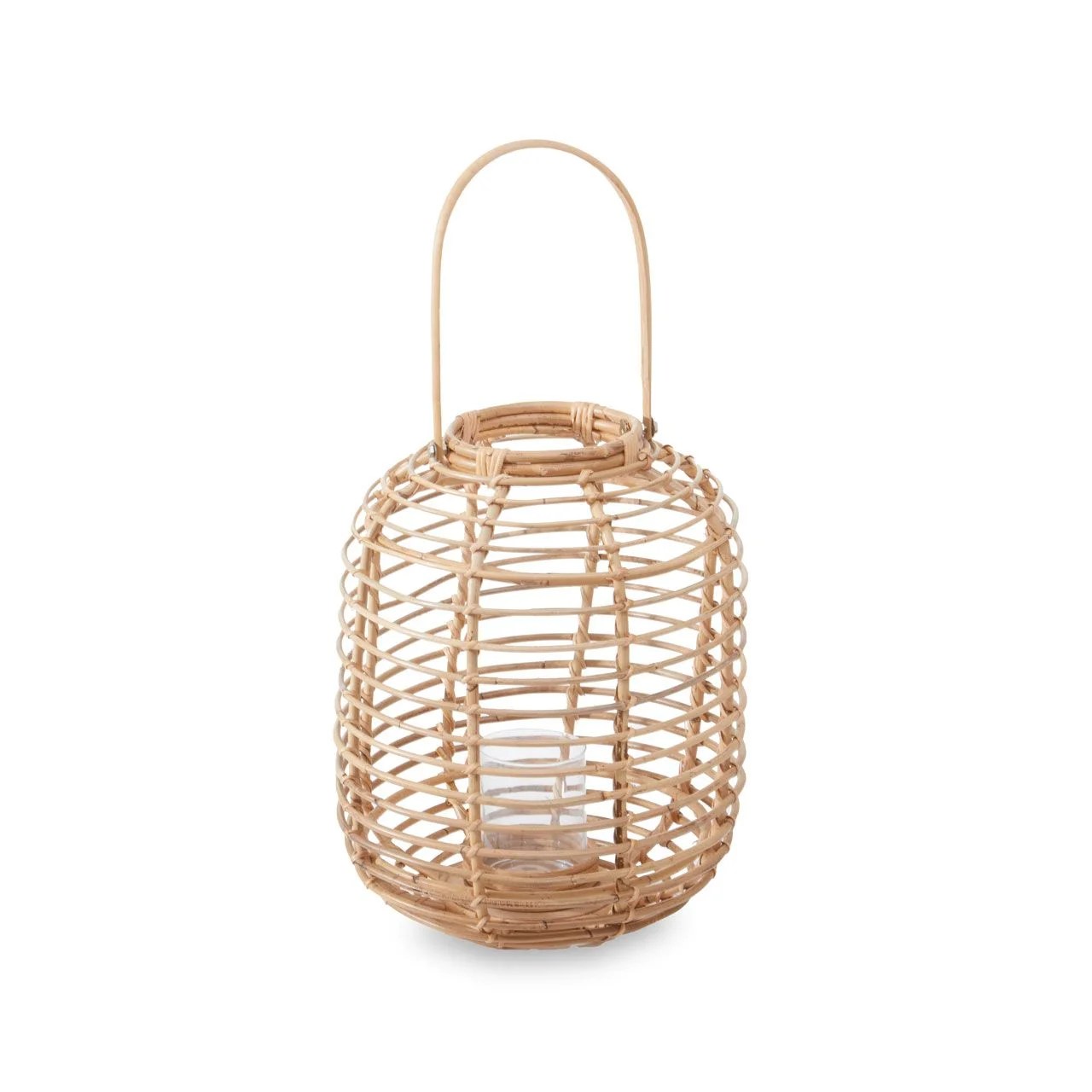 Mataram Natural Rattan Candle Holder Candle Holders & Lanterns, DECOR Eclectic Niche