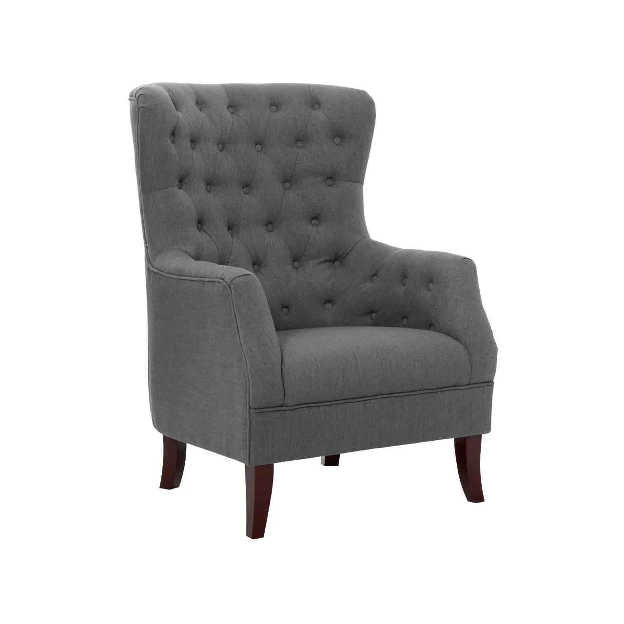 Mayfair Grey Linen Armchair Chaises, Arm chairs & Occasional chairs