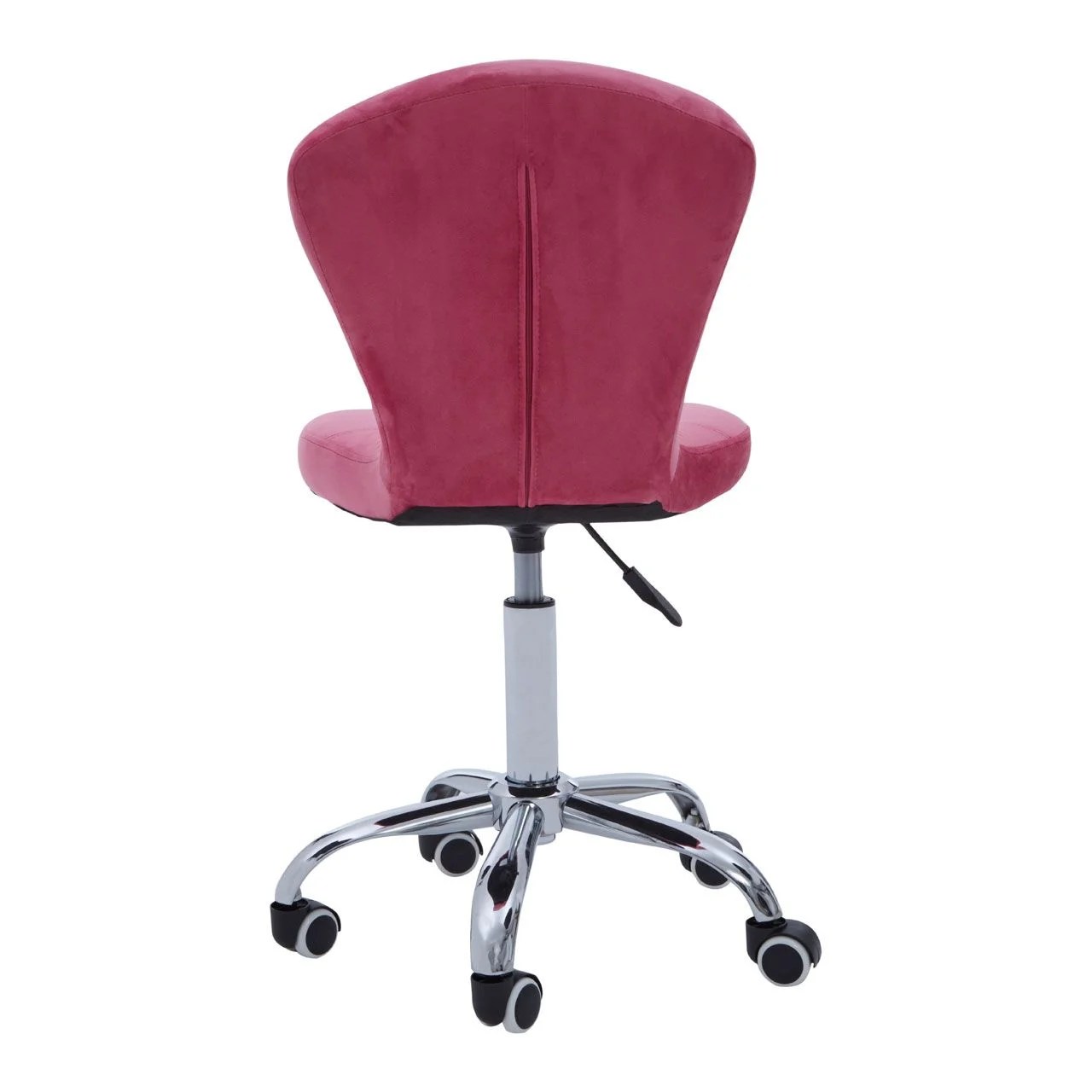 Pink Velvet Home Office Chair With Swivel Base HOME OFFICE, Office