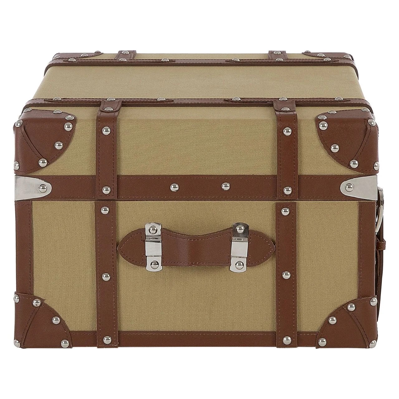 Columbus Small Canvas Storage Trunk LIVING ROOM, Trunks Eclectic Niche