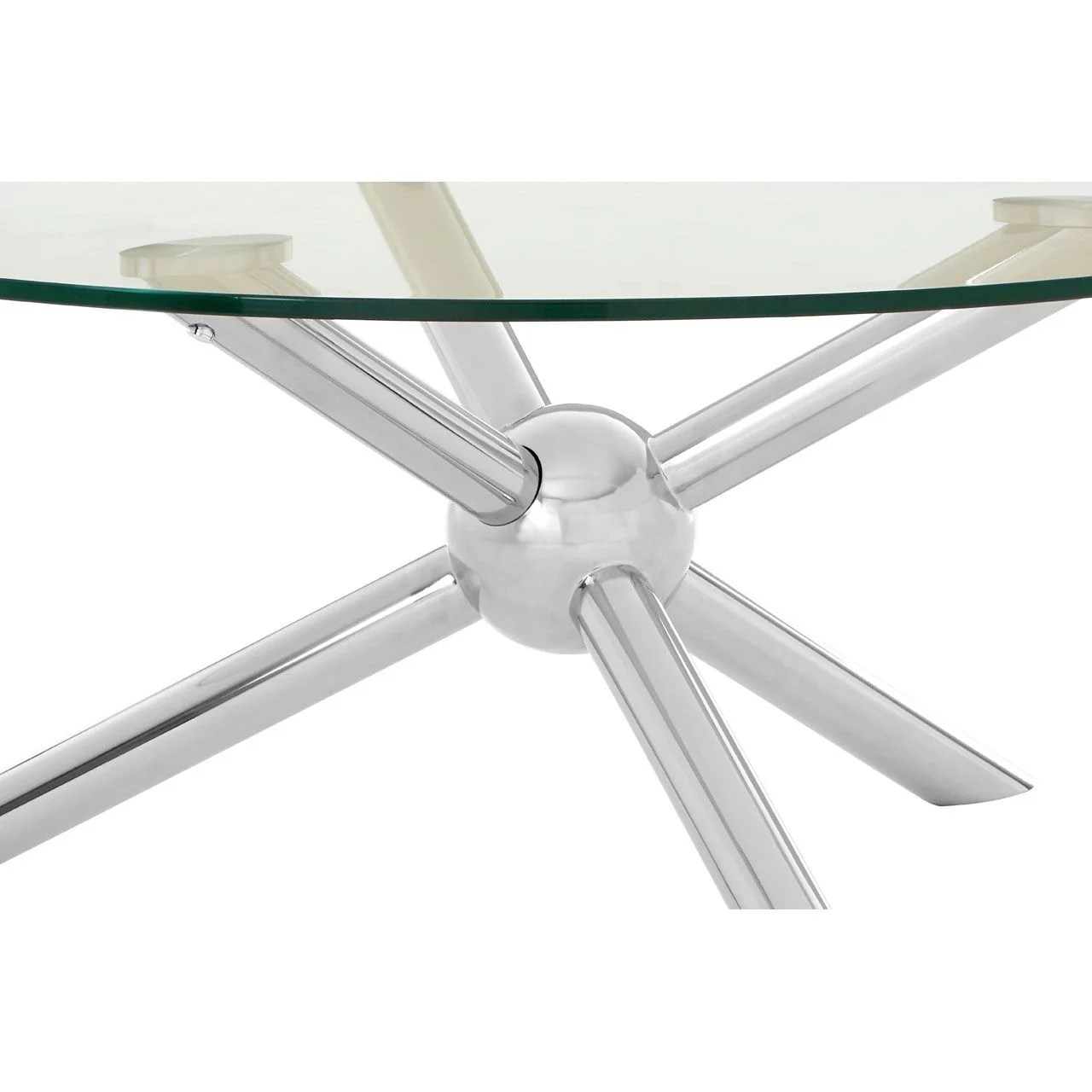 Novo Round / Silver Coffee Table LIVING ROOM, Coffee Tables