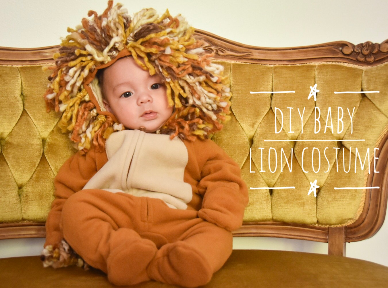 DIY Baby Lion Costume Eclectic Spark
