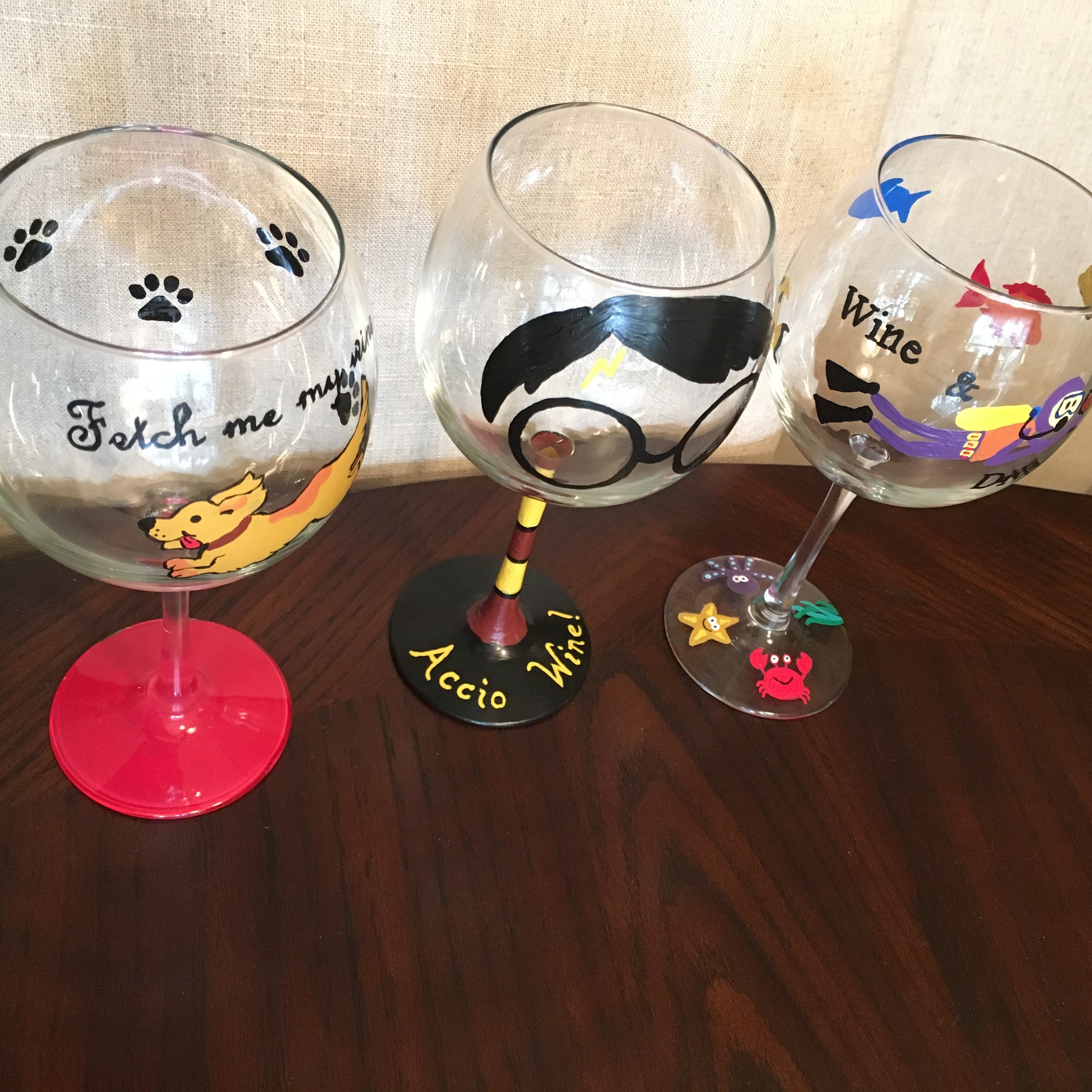 Paint Your Own Wine Glass