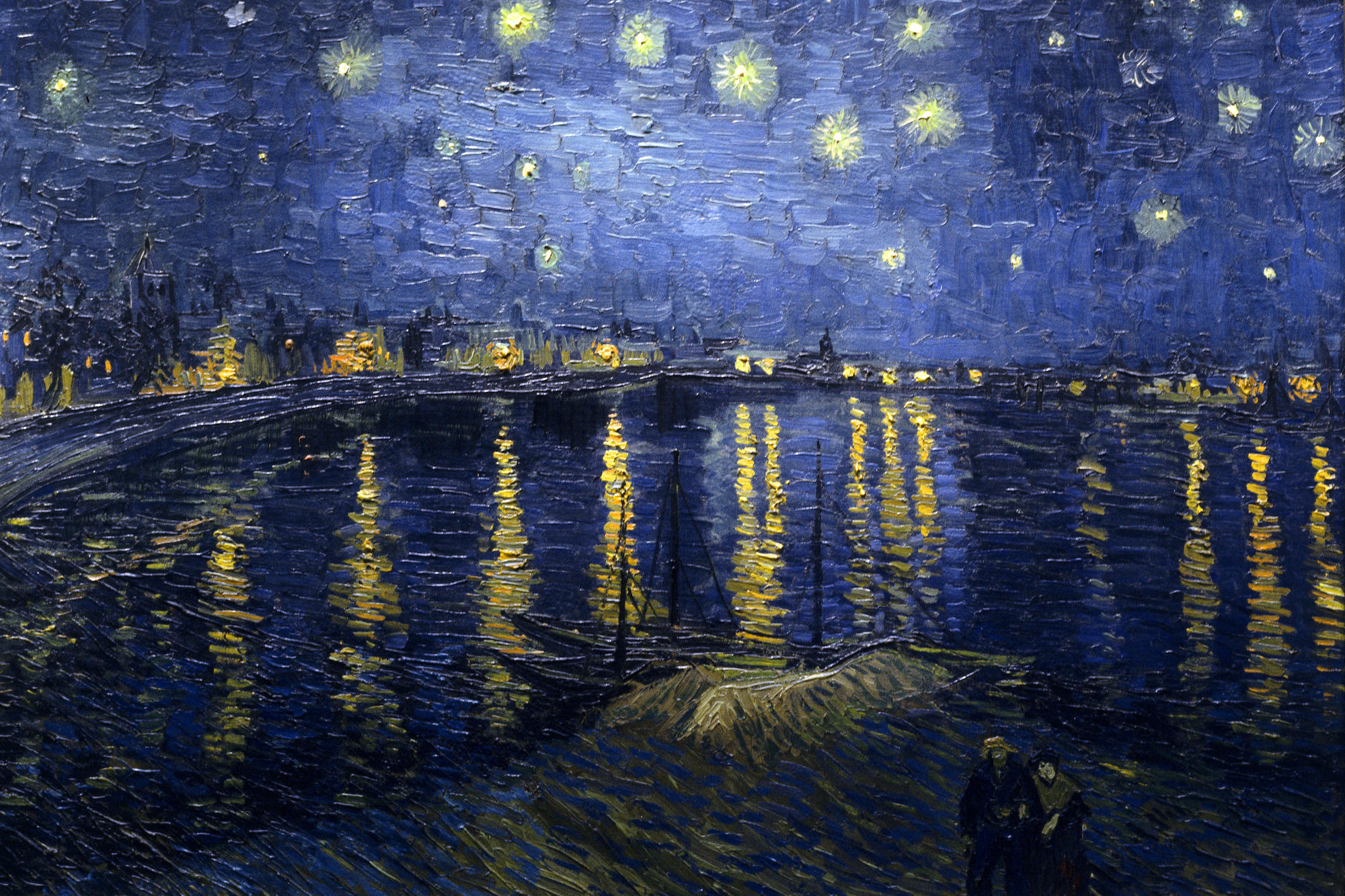Favourite Paintings 9 Vincent van Gogh, Starry Night over the Rhône