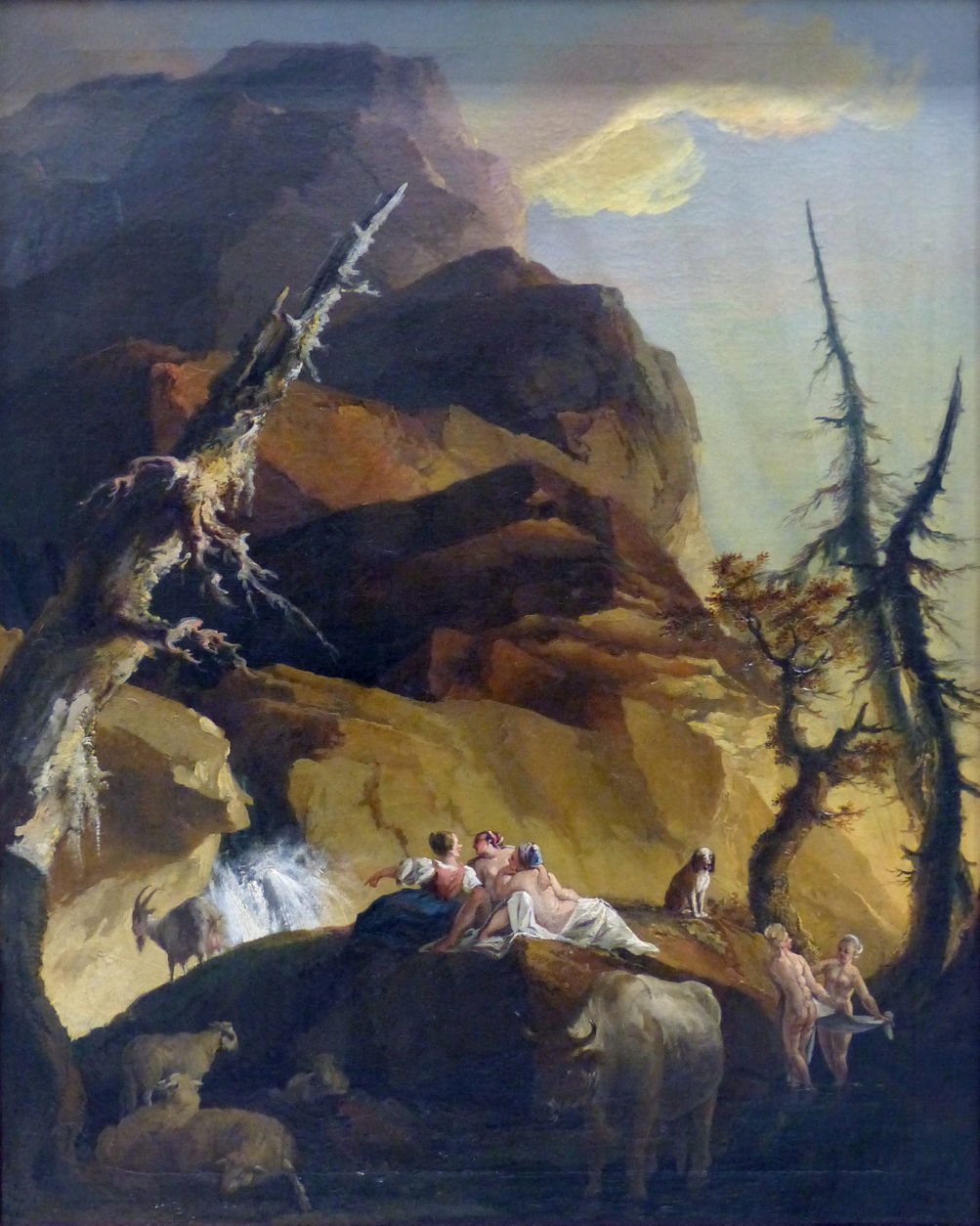 Glaciers and Views of Awe by Caspar Wolf The Eclectic Light Company