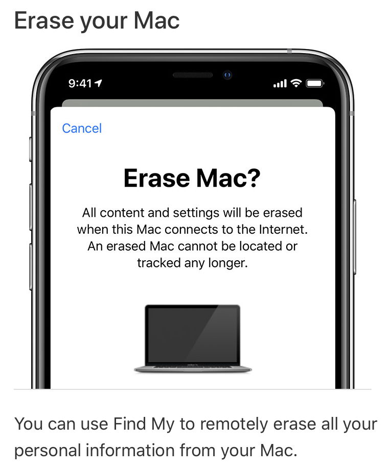 ‘Erase Mac’ doesn’t? The Eclectic Light Company
