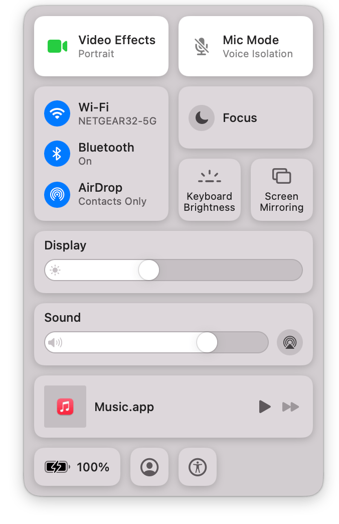 FaceTime’s new effect and modes The Eclectic Light Company