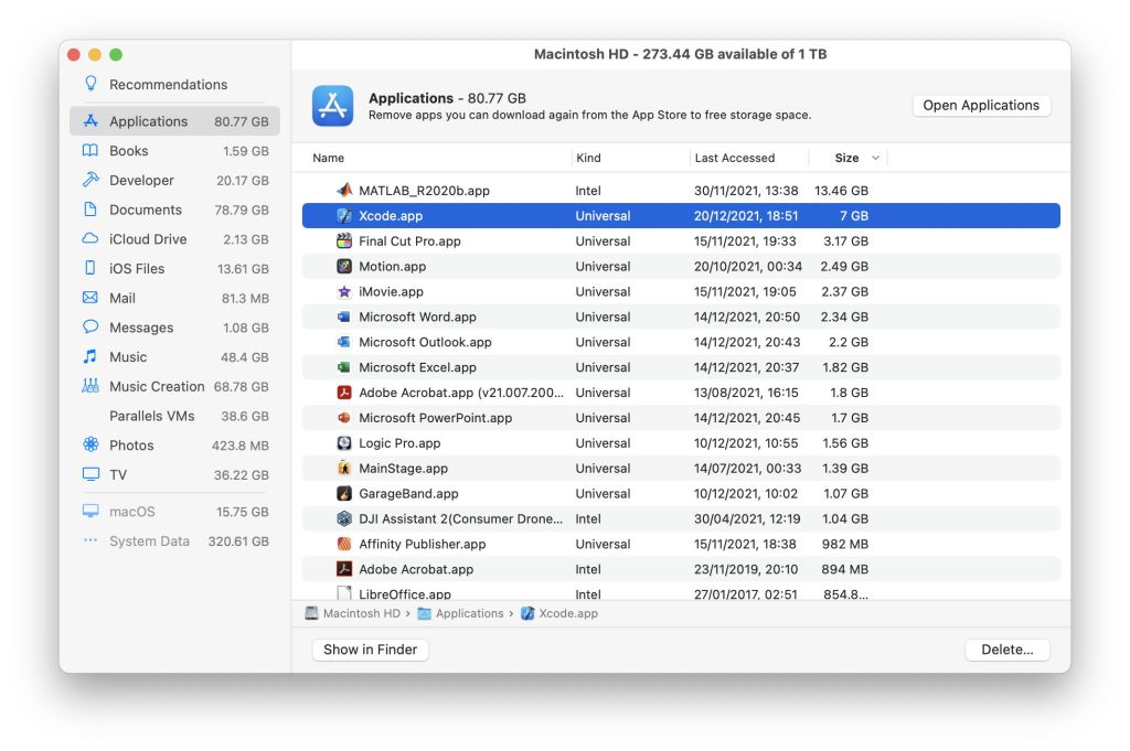 CoreServices apps the rest The Eclectic Light Company