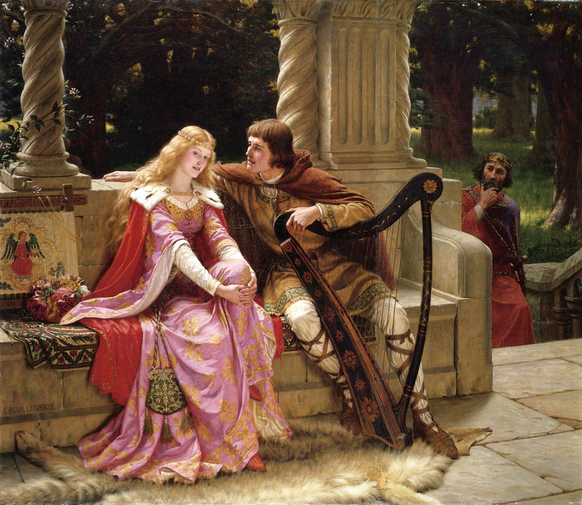 Knights in Shining Armour in memoriam Edmund Blair Leighton 2 The