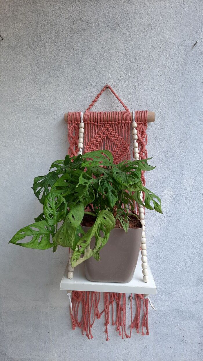 Indoor Plant Hanger Eclectic Macrame