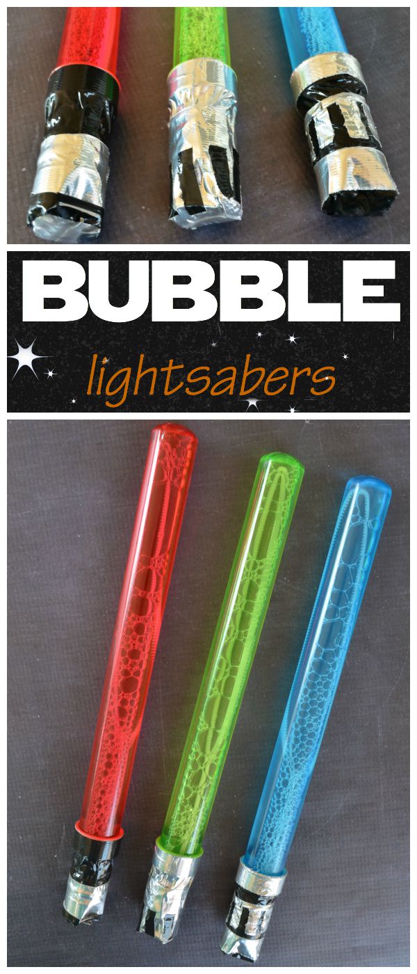 Lightsaber Bubbles Star Wars Party Favor Eclectic Momsense