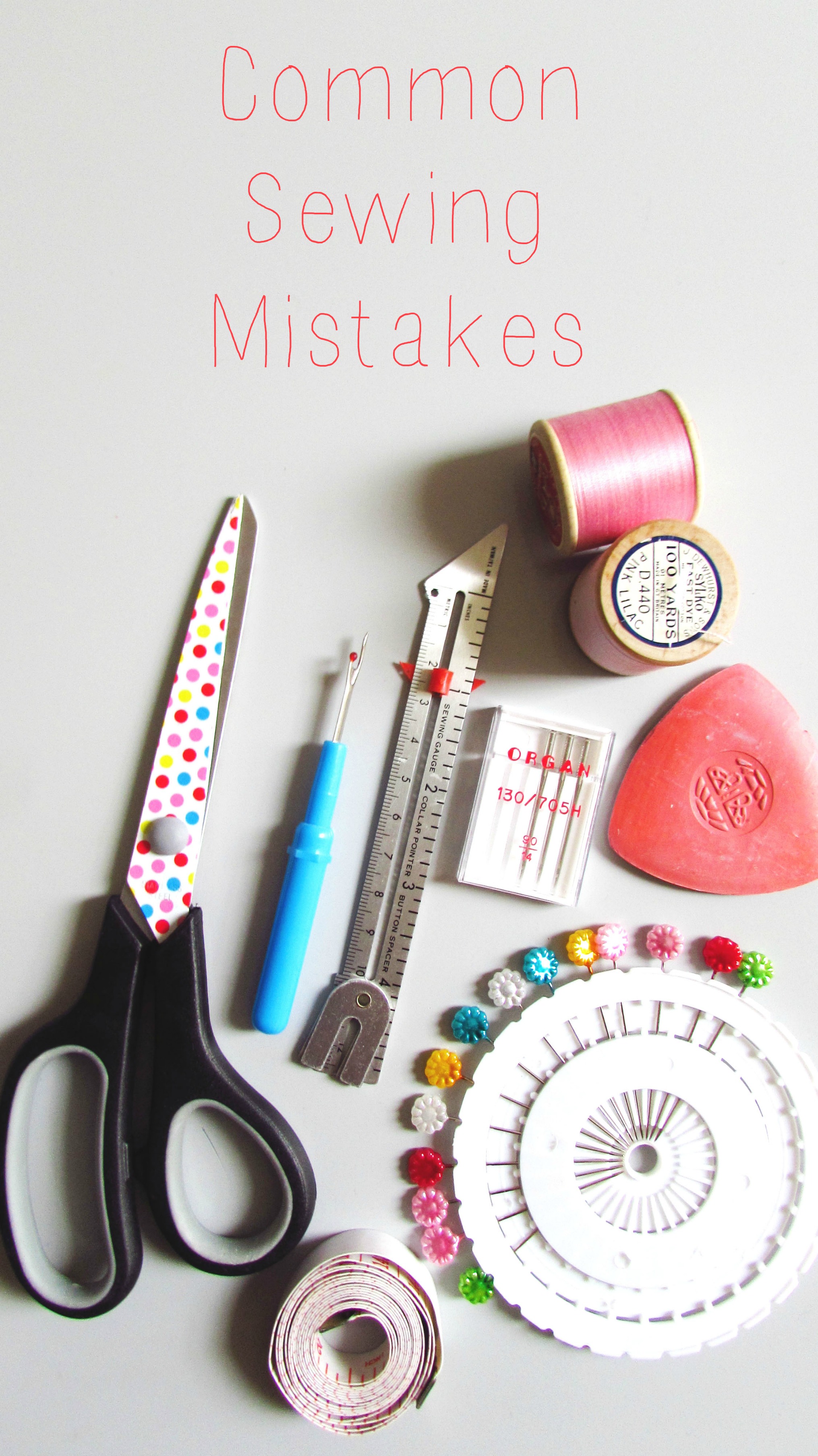 Common Sewing Mistakes Eclectic Threads