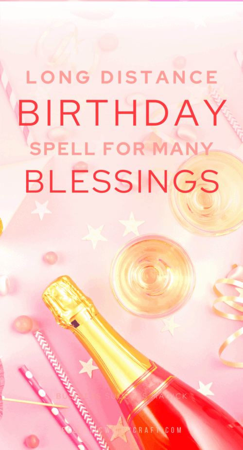 This birthday spell will help you close the gap between you and another when you must be far away. Whether you choose to use this birthday spell while we are doing social distancing, or just when you live far away from someone, it will help you both to feel close to one another. | witch birthday wishes | birthday ceremony | birthday intentions | witchy birthday party | witch birthday blessing | birthday manifestation | #pagan #wicca #witch #witchcraft