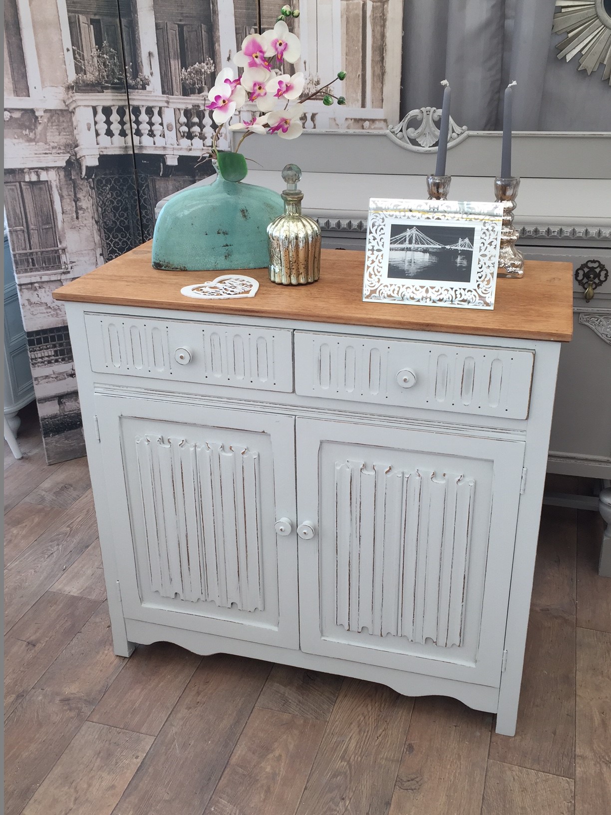 Shabby chic oak ECLECTIVO London Furniture with soul